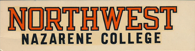 Northwest Nazarene College Decal