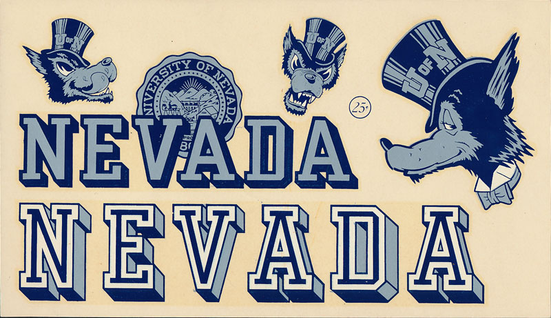 University of Nevada Decal