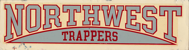 Northwest College Trappers Decal