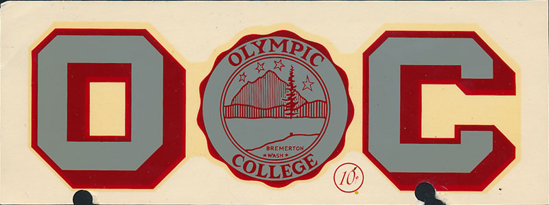 Olympic College Decal