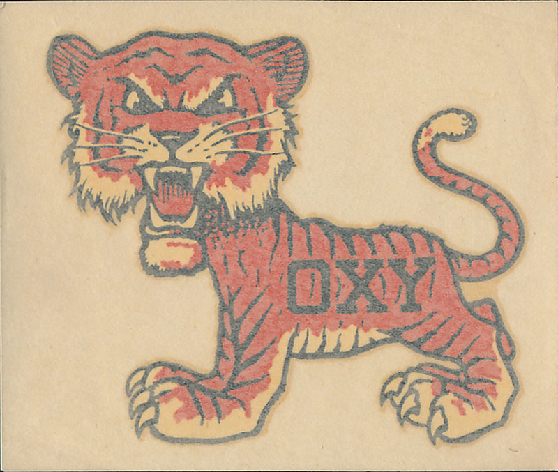 Occidental College Oxy Tigers Decal