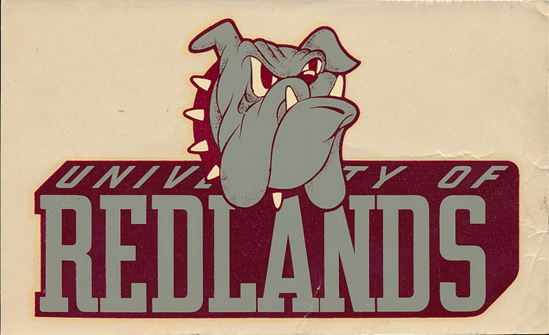 University of Redlands Bulldogs Decal