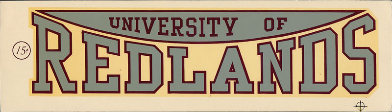 University of Redlands Bulldogs Decal