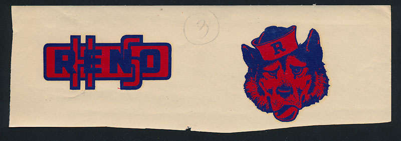 Reno High School Huskies Decal