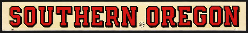 Southern Oregon College Red Raiders Decal