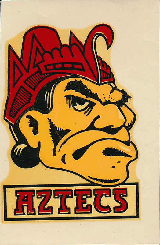 San Diego State College Aztecs Decal