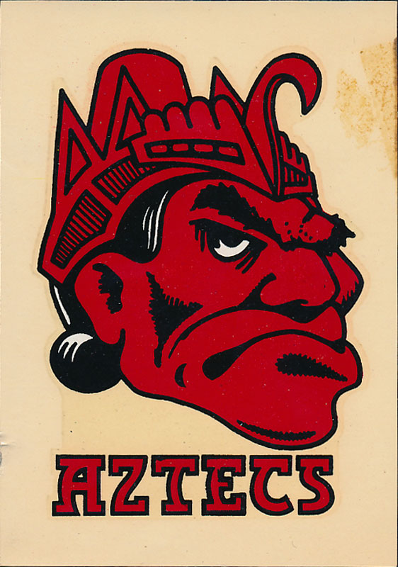 San Diego State College Aztecs Decal