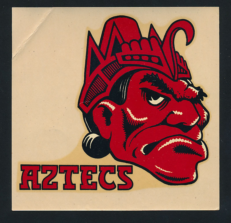San Diego State College Aztecs Decal