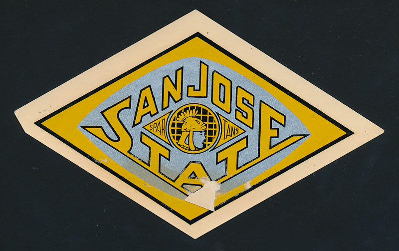 San Jose State College Spartans Decal