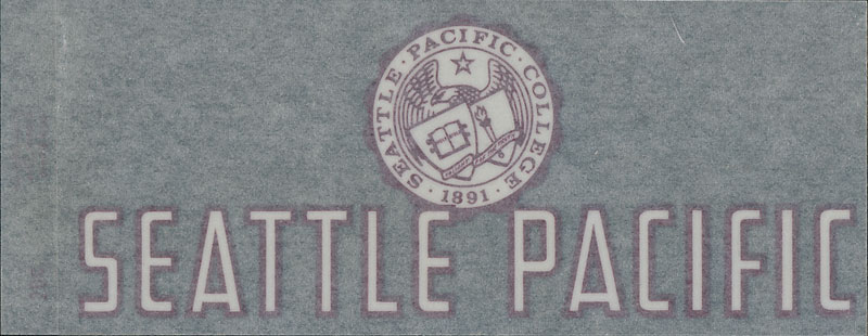 Seattle Pacific College Falcons Sticker