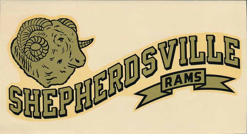 Shepherdsville Junior High School Rams Decal