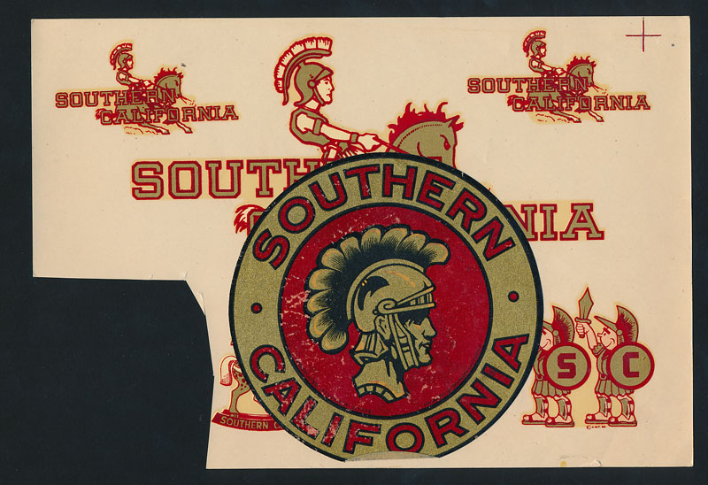 University of Southern California USC Trojans Decal