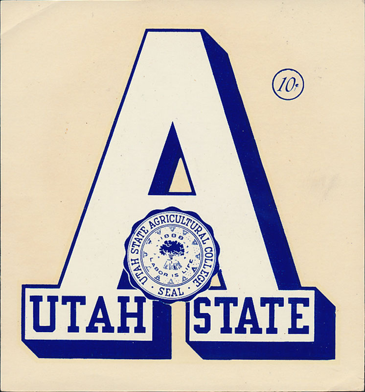 Utah State Agricultural College Decal