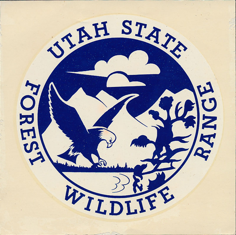 Utah State Forest Wildlife Range Decal