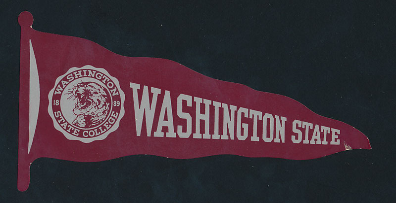 Washington State College (State College of Washington) Sticker