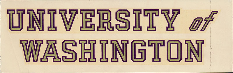 University of Washington Decal