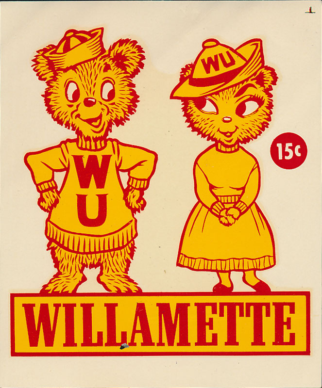 Willamette University Bearcats Decal