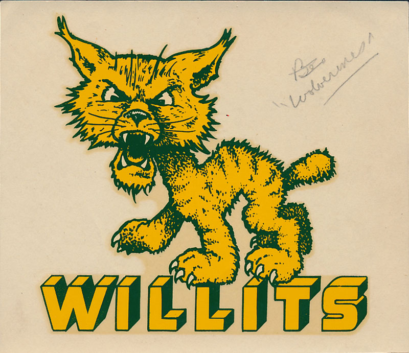 Willits High School Wolverines Decal