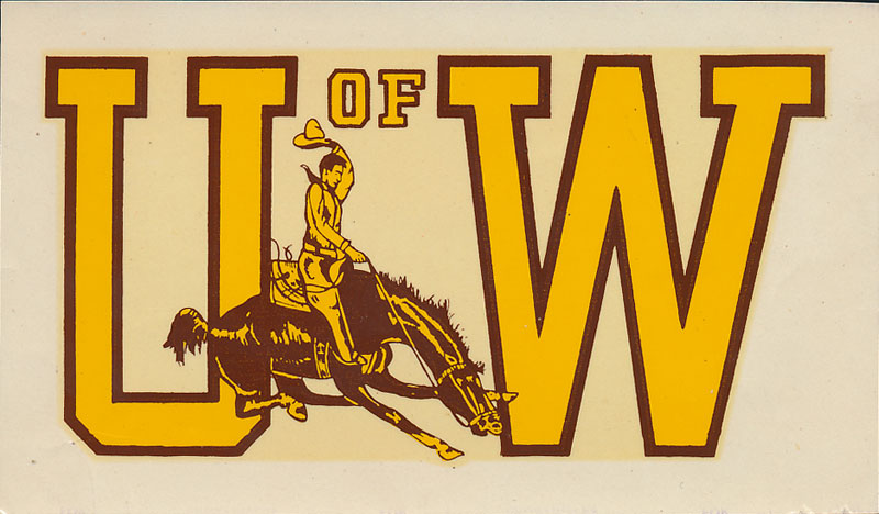 University of Wyoming Cowboys Decal