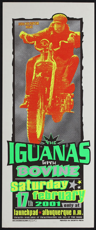 Delano Rock Iguanas Poster