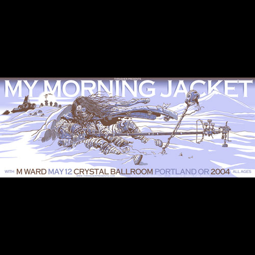 Guy Burwell My Morning Jacket Poster