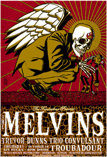 Brian Ewing Melvins Poster