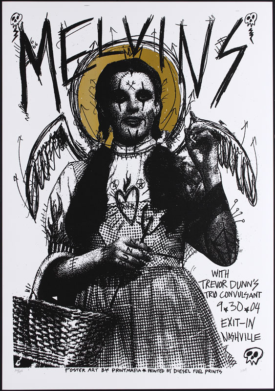 Print Mafia Melvins Poster