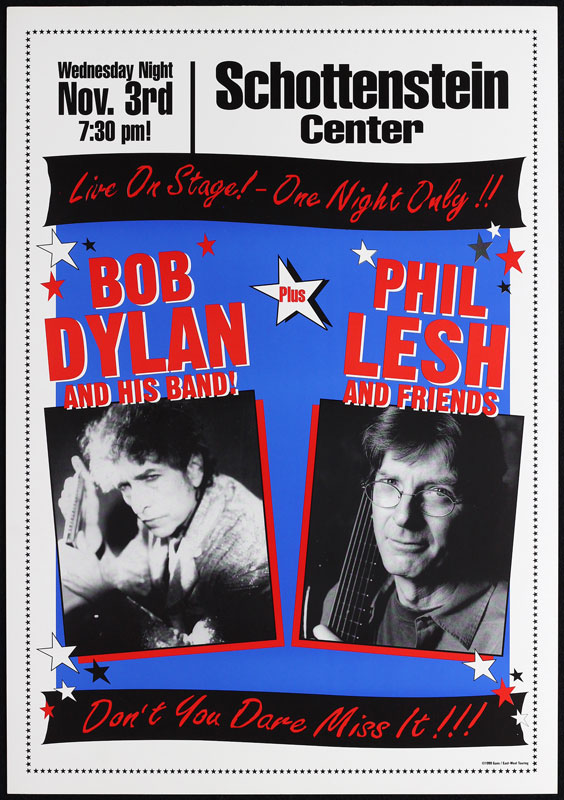 Bob Dylan Phil Lesh Poster