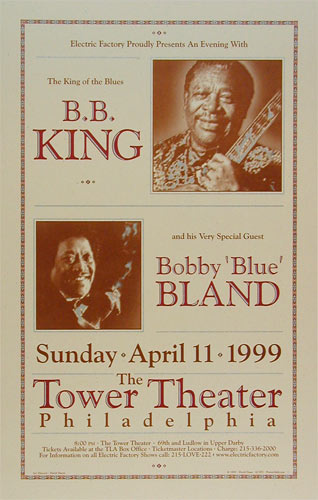 David Dean BB King Poster