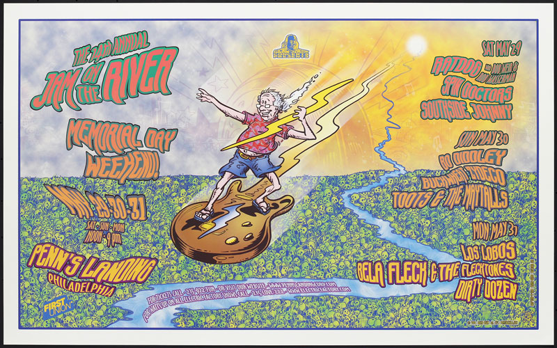 David Dean Ratdog - Jam On The River Poster