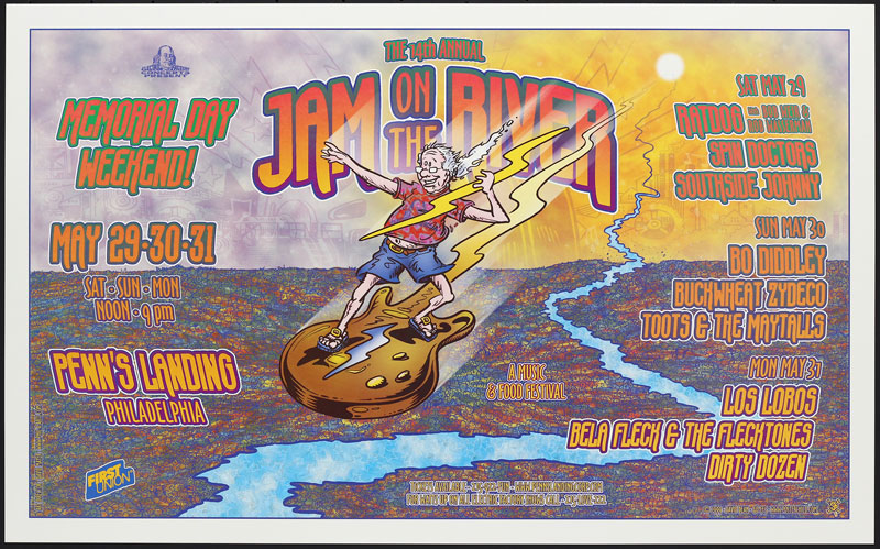 David Dean Ratdog - Jam On The River Poster