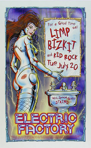David Dean Limp Bizkit Poster