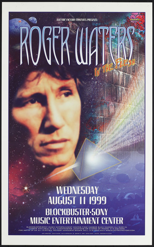 David Dean Electric Factory Presents Roger Waters - Pink Floyd Poster
