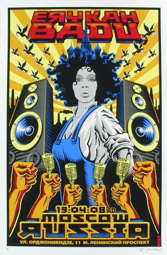 Emek Erykah Badu Poster