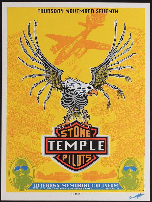 Emek Stone Temple Pilots Poster