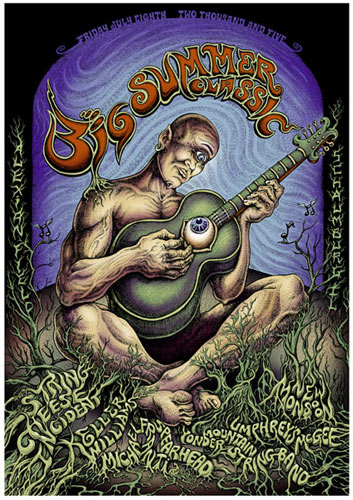 Emek Big Summer Classic 2005 - String Cheese Incident Poster