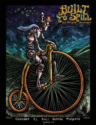 Emek Built To Spill Poster