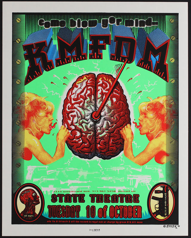 Emek KMFDM Poster