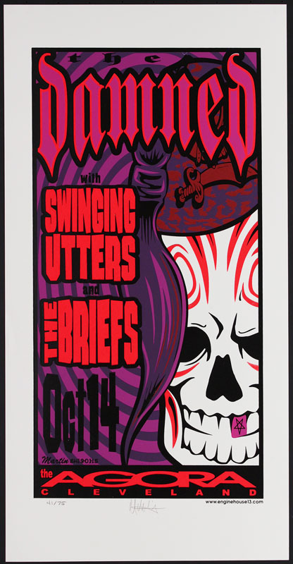 Mike Martin The Damned Poster