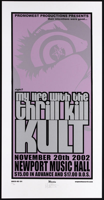 Mike Martin My Life With The Thrill Kill Kult Poster