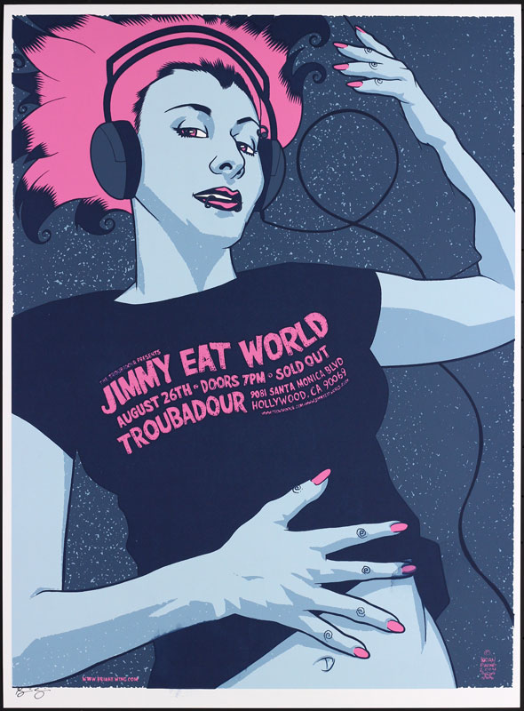 Brian Ewing Jimmy Eat World Poster
