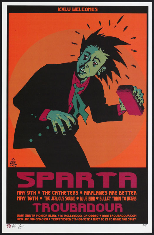 Brian Ewing Sparta Poster