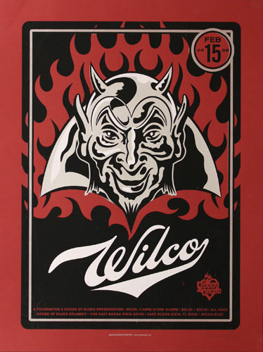 Thomas Scott (Eyenoise) Wilco Poster