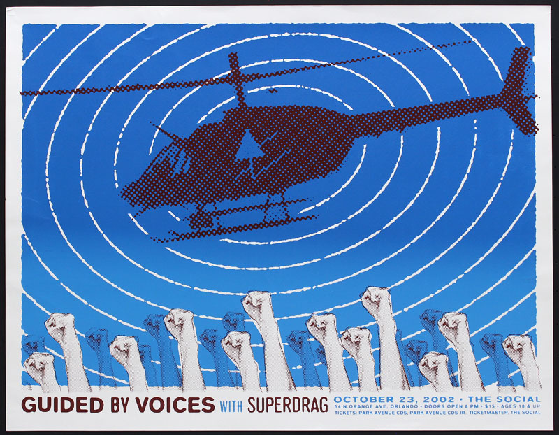 Thomas Scott (Eyenoise) Guided By Voices Poster