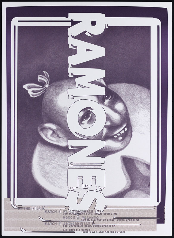 Thomas Scott (Eyenoise) Ramones Poster