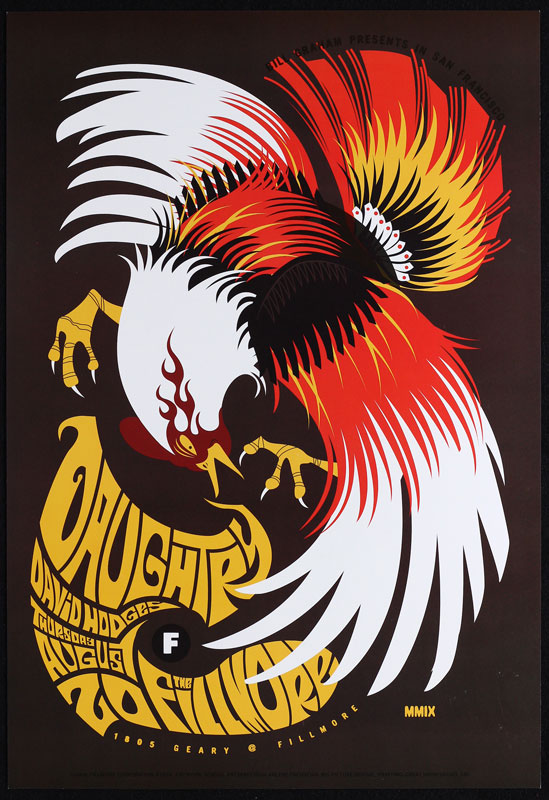 Daughtry 2009 Fillmore F1020 Poster