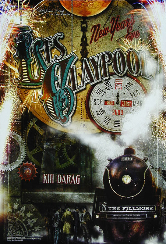 Les Claypool 2009 Fillmore F1035 Poster