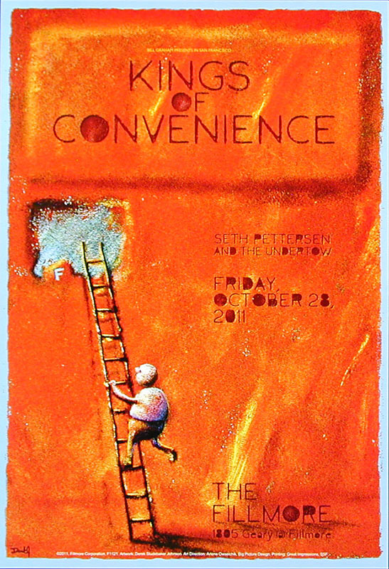 Kings of Convenience 2011 Fillmore F1121 Poster