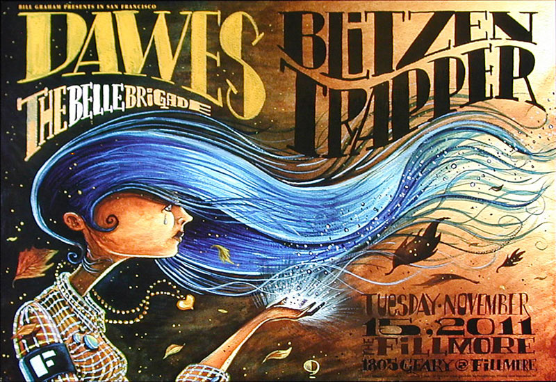 Dawes 2011 Fillmore F1127 Poster