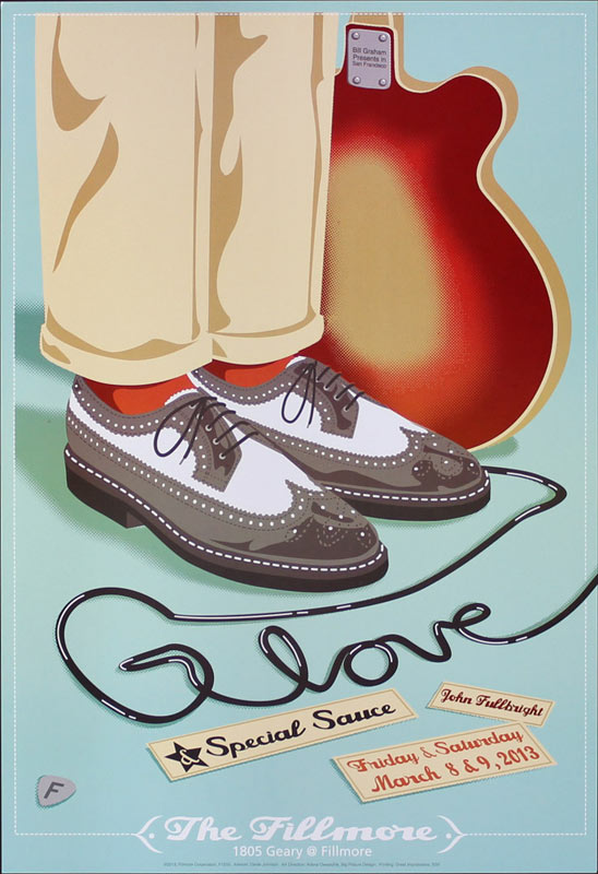 G. Love and Special Sauce 2013 Fillmore F1205 Poster